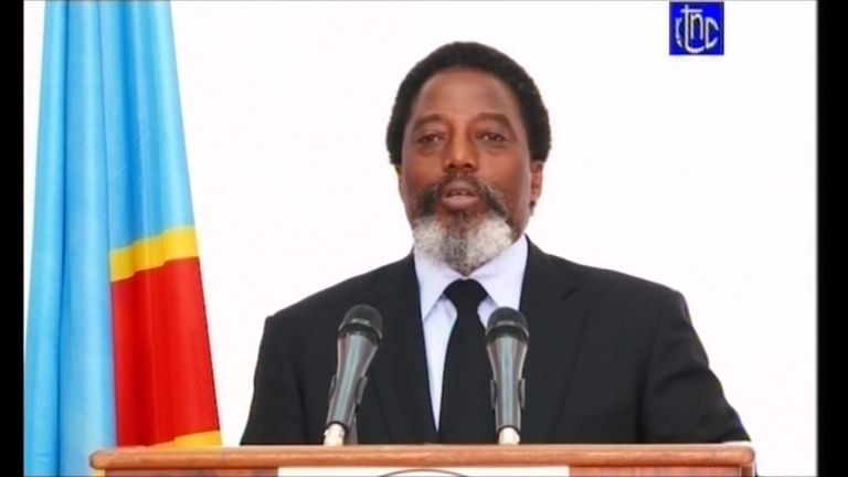 In last televised address Kabila calls on the nation to support Tshisekedi